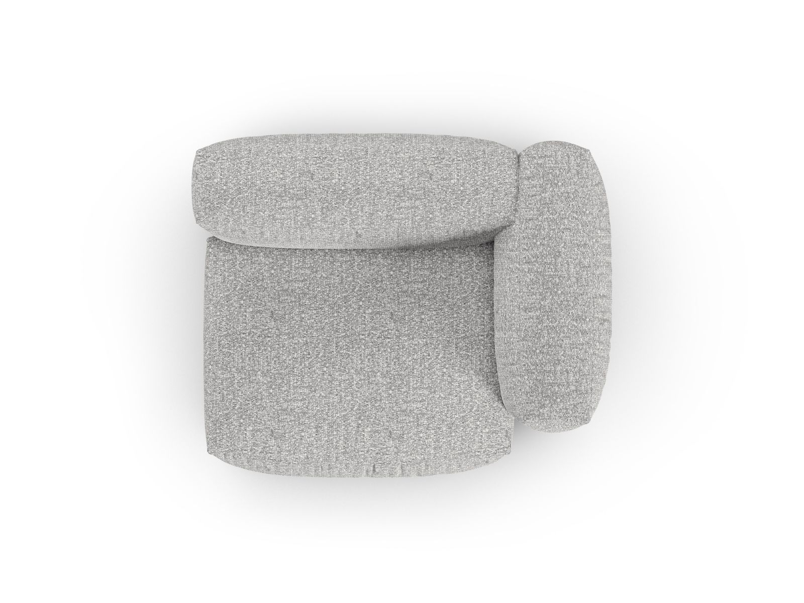Right Wide Single Seat XL, "Martina", 1 Seat, 120x120x75