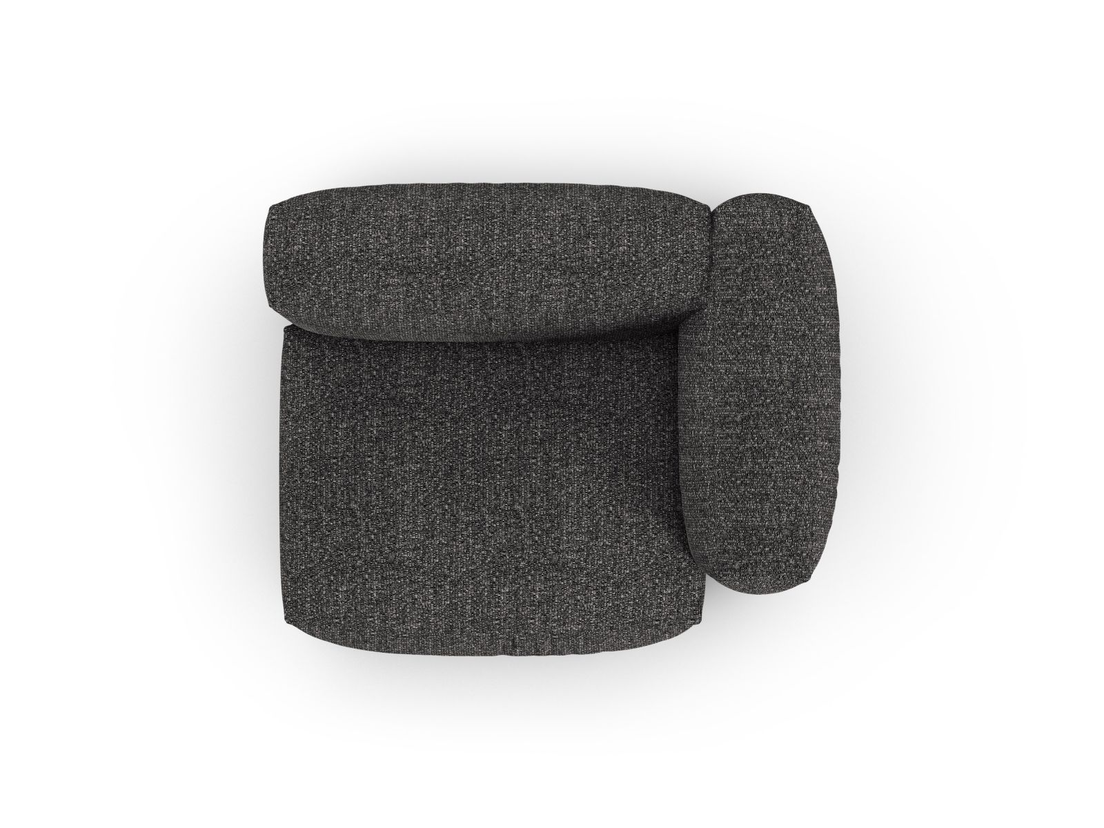 Right Wide Single Seat XL, "Martina", 1 Seat, 120x120x75