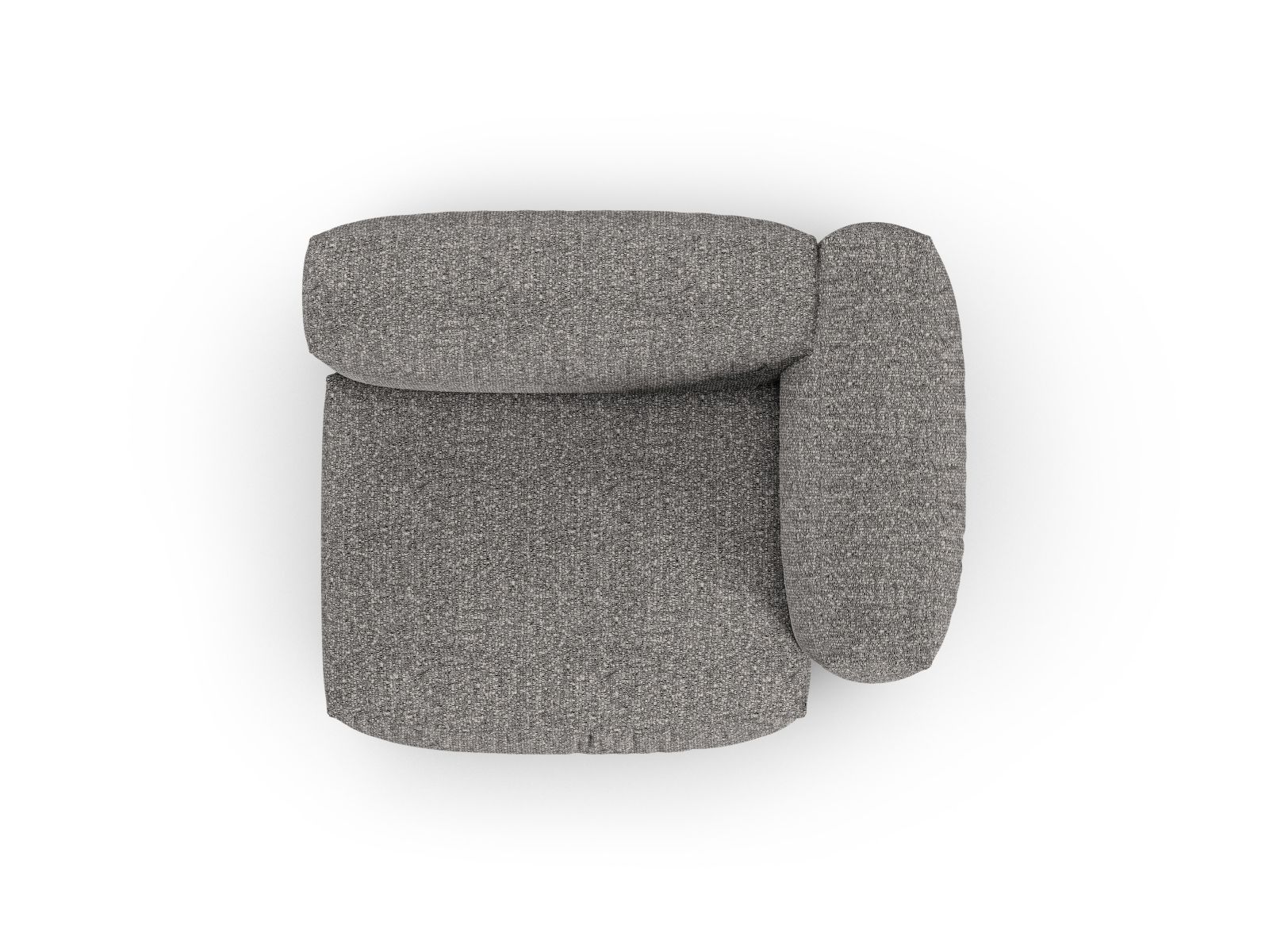 Right Wide Single Seat XL, "Martina", 1 Seat, 120x120x75