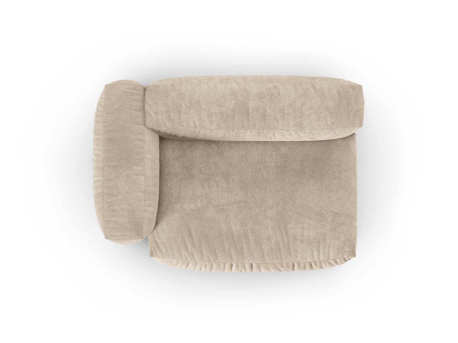 Left Double Seat XL, "Martina", 1 Seat, 160x120x75