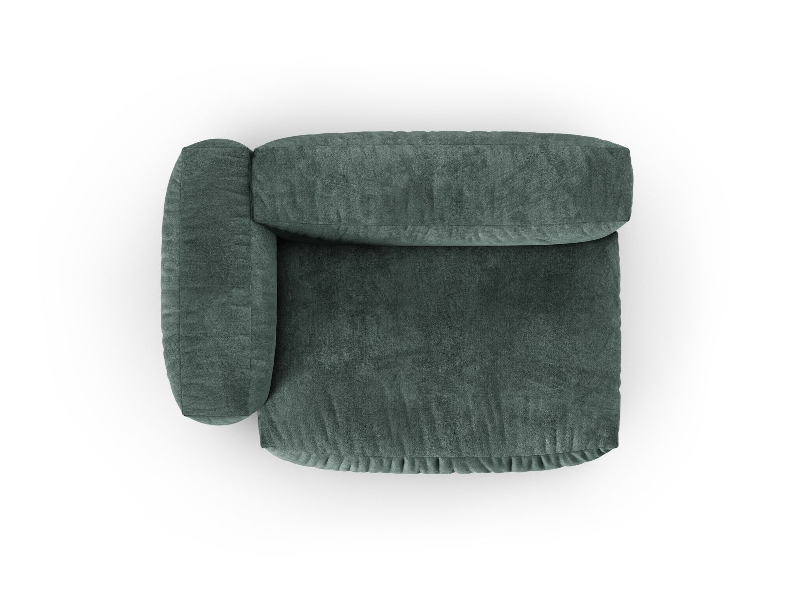 Left Double Seat XL, "Martina", 1 Seat, 160x120x75