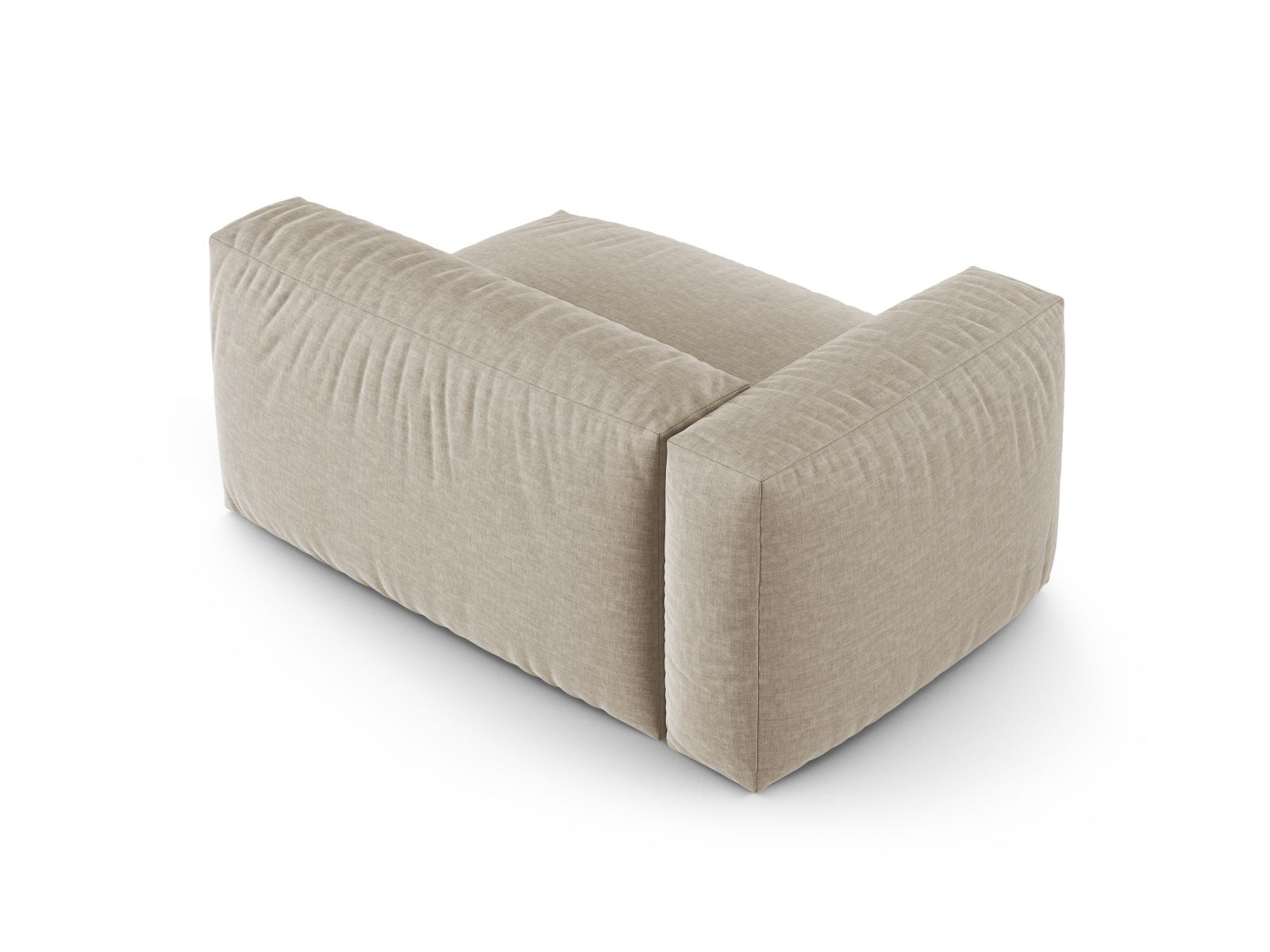 Left Double Seat XL, "Martina", 1 Seat, 160x120x75