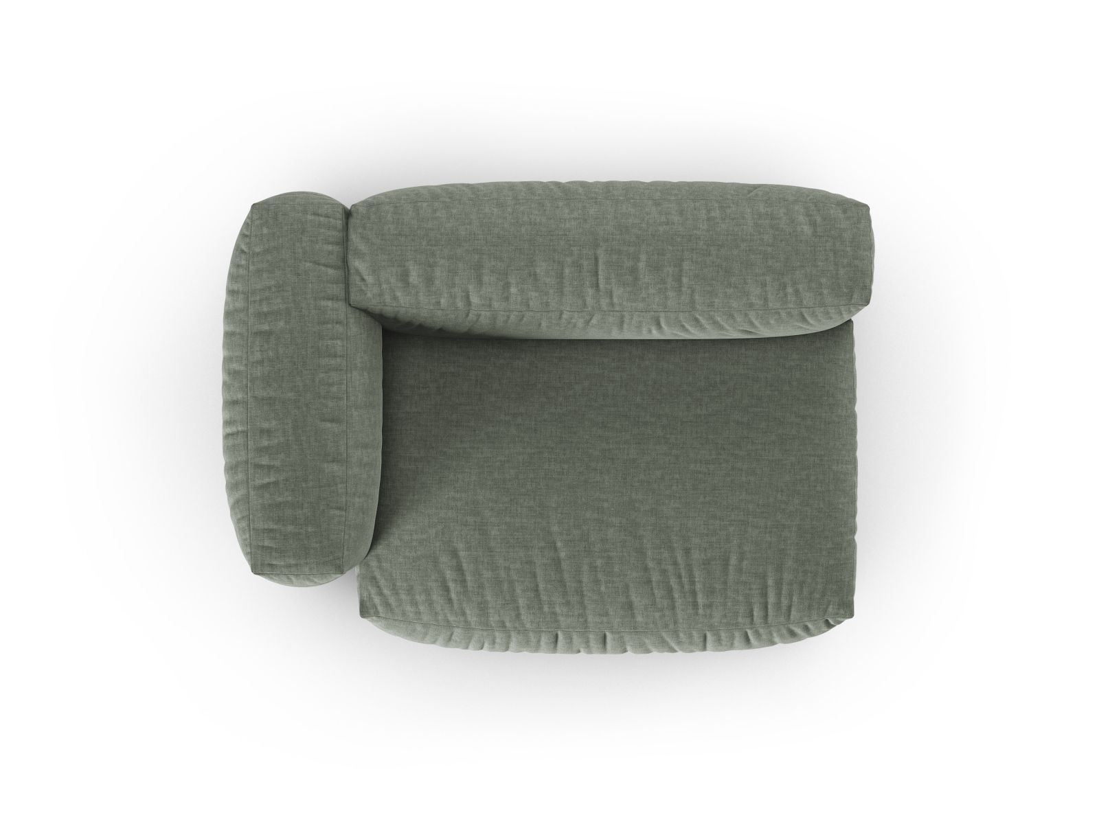 Left Double Seat XL, "Martina", 1 Seat, 160x120x75