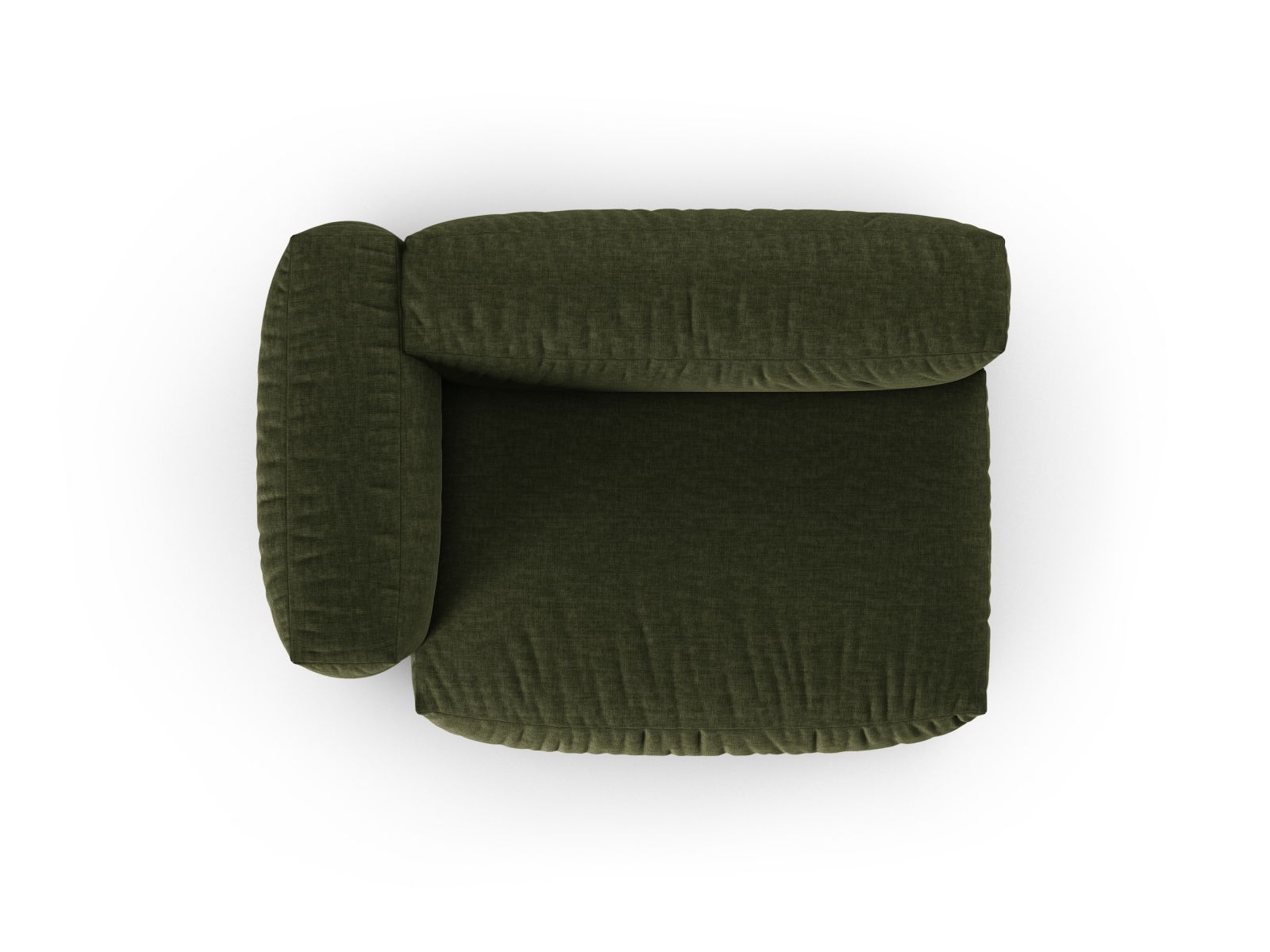 Left Double Seat XL, "Martina", 1 Seat, 160x120x75