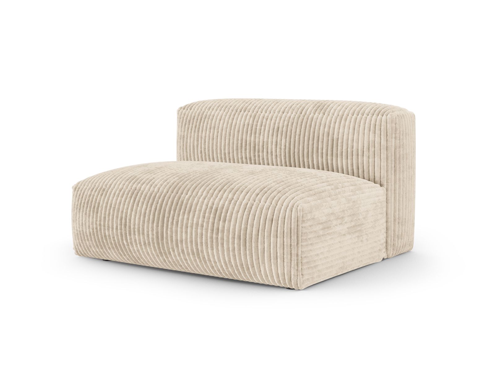 Left Double Seat XL, "Martina", 1 Seat, 160x120x75
