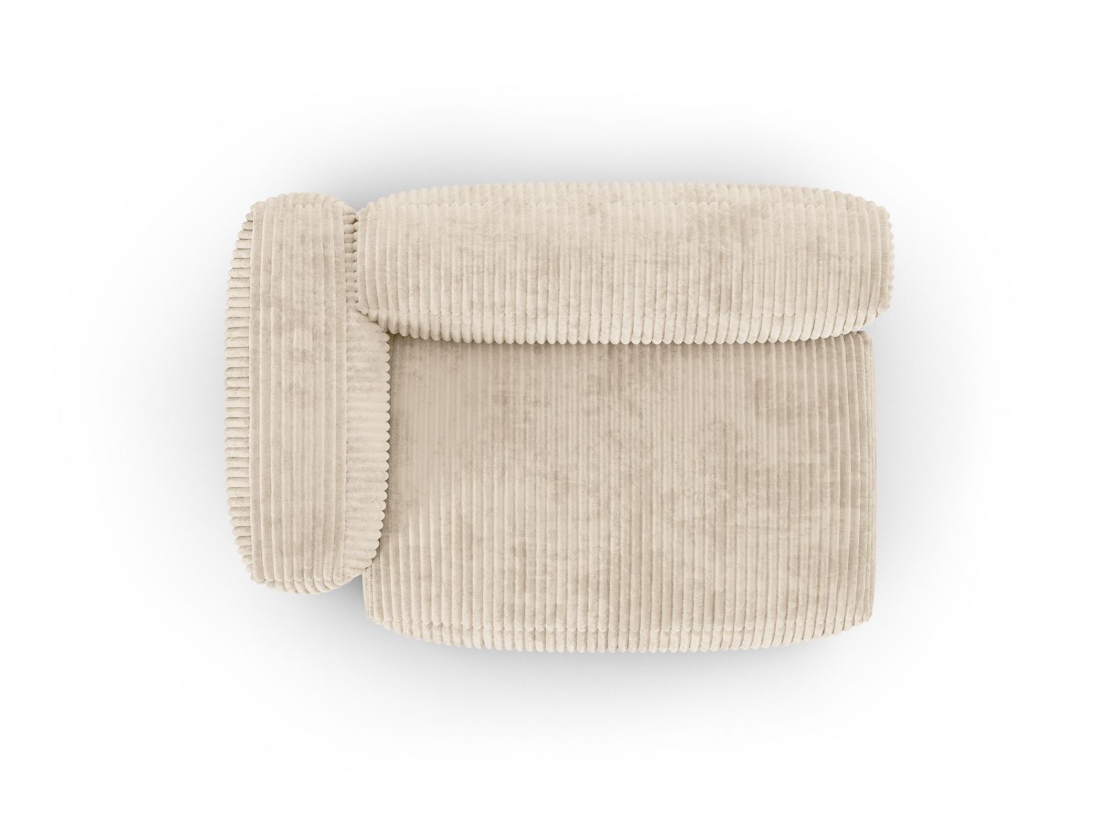 Left Double Seat XL, "Martina", 1 Seat, 160x120x75