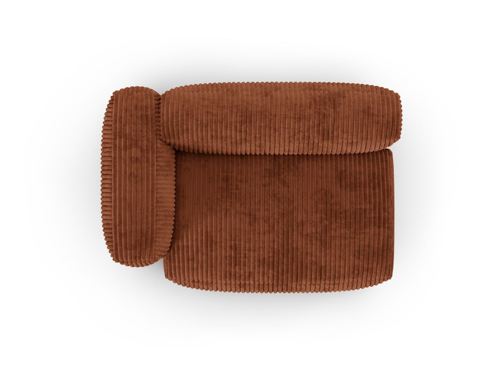 Left Double Seat XL, "Martina", 1 Seat, 160x120x75