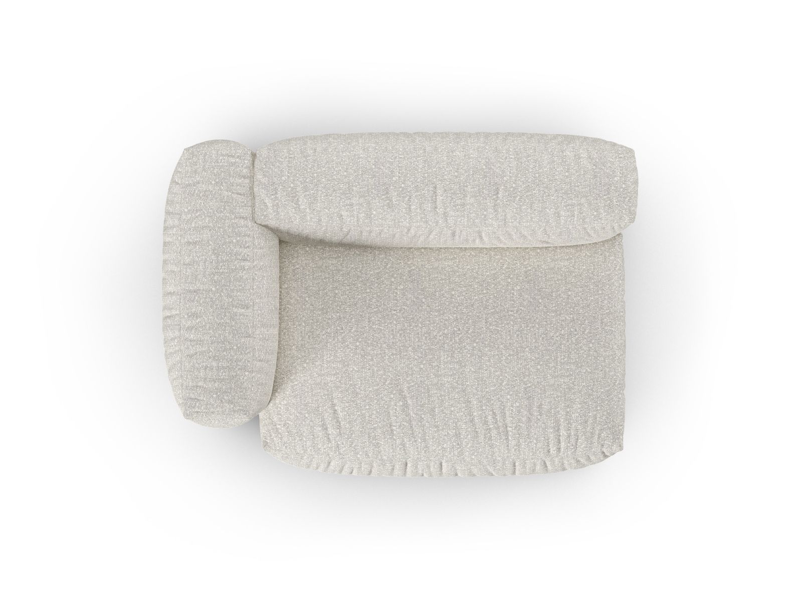 Left Double Seat XL, "Martina", 1 Seat, 160x120x75
