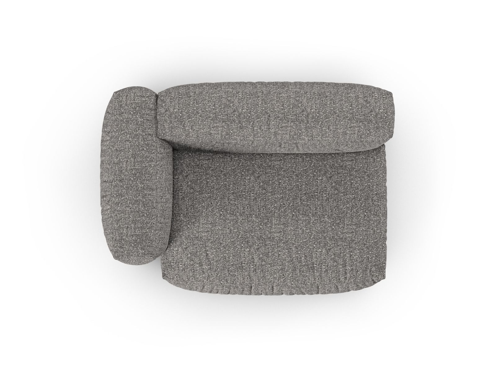 Left Double Seat XL, "Martina", 1 Seat, 160x120x75