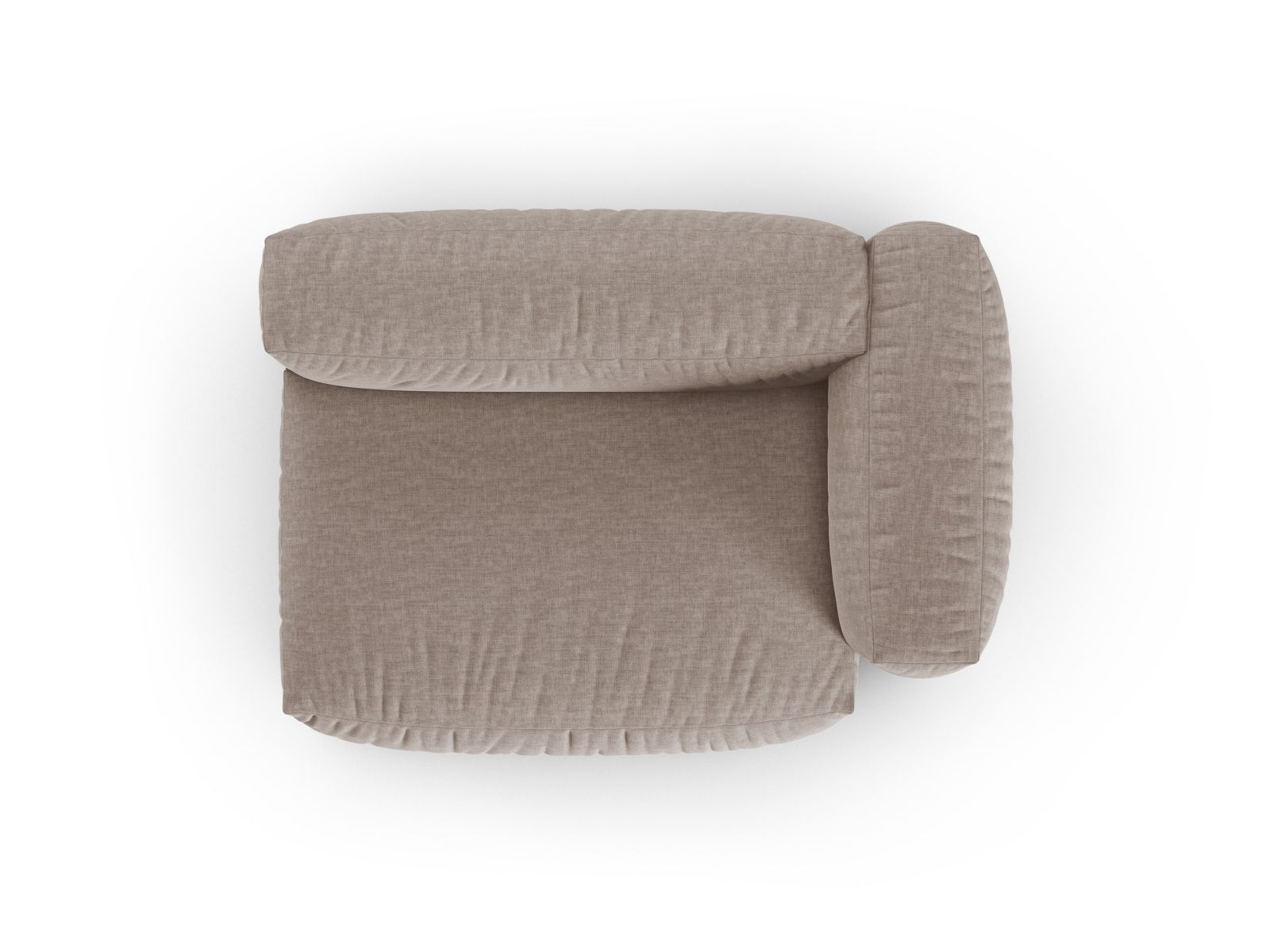 Right Double Seat XL, "Martina", 1 Seat, 160x120x75