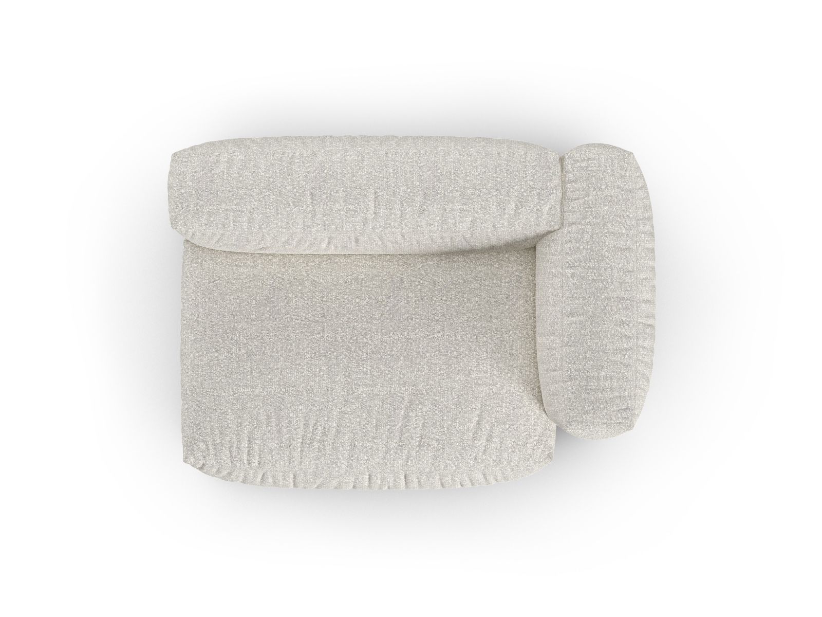 Right Double Seat XL, "Martina", 1 Seat, 160x120x75