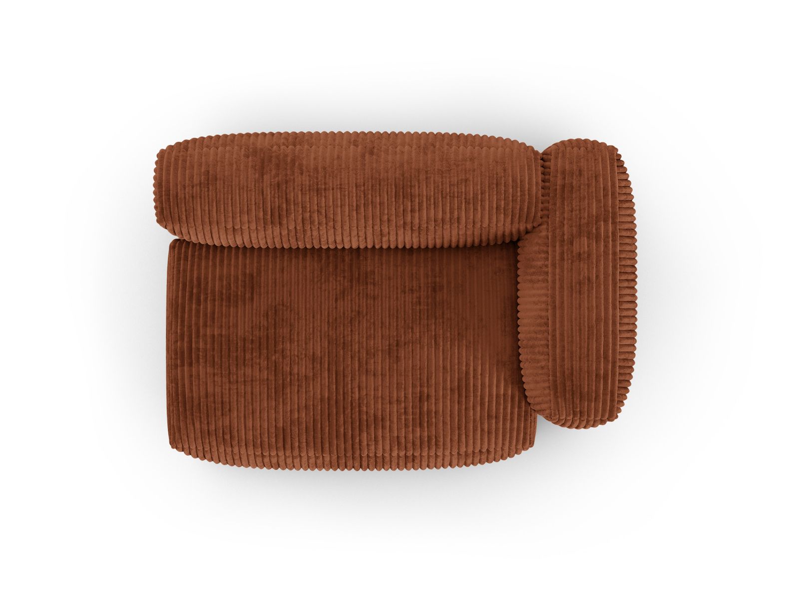 Right Double Seat XL, "Martina", 1 Seat, 160x120x75