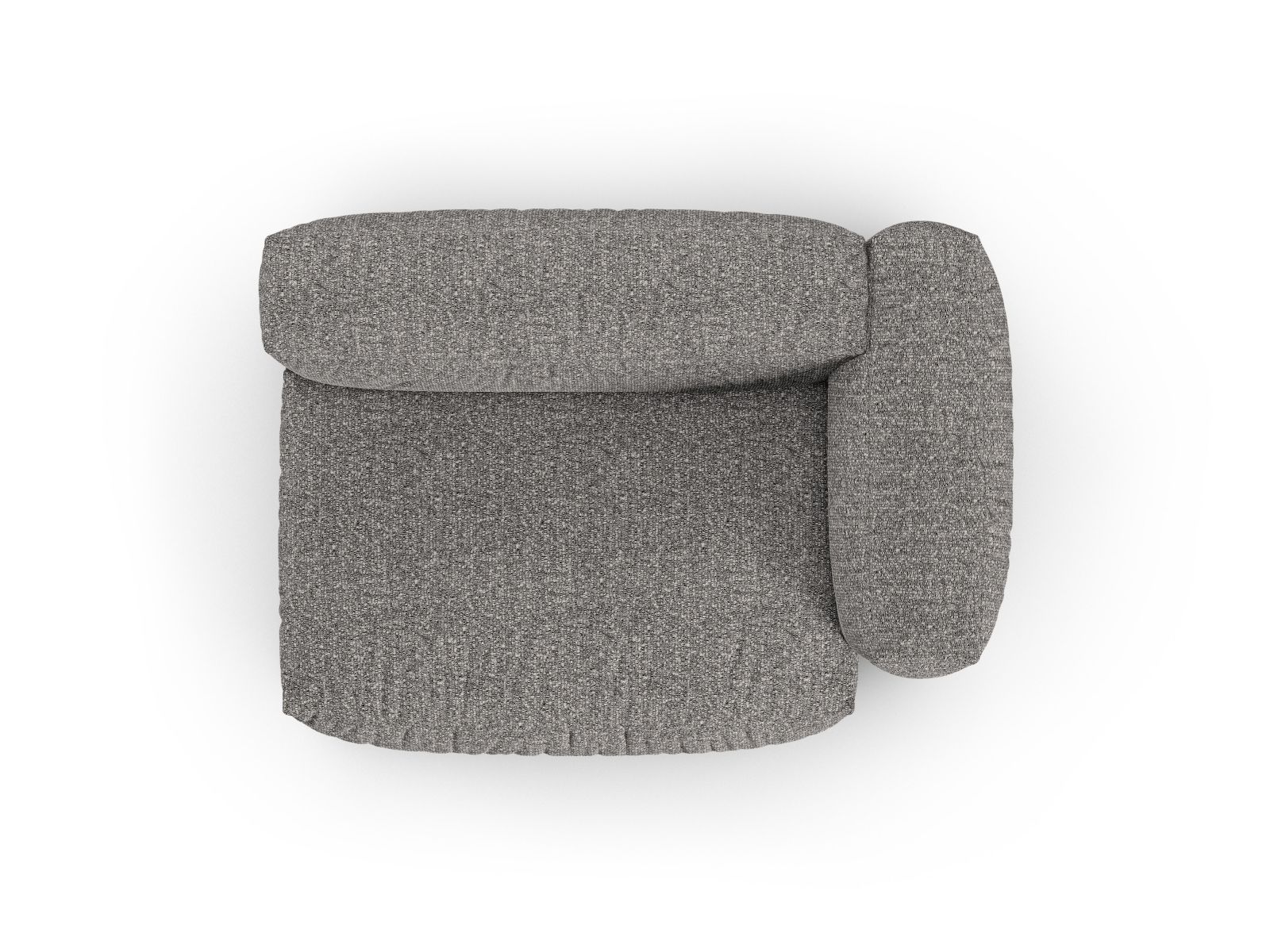 Right Double Seat XL, "Martina", 1 Seat, 160x120x75