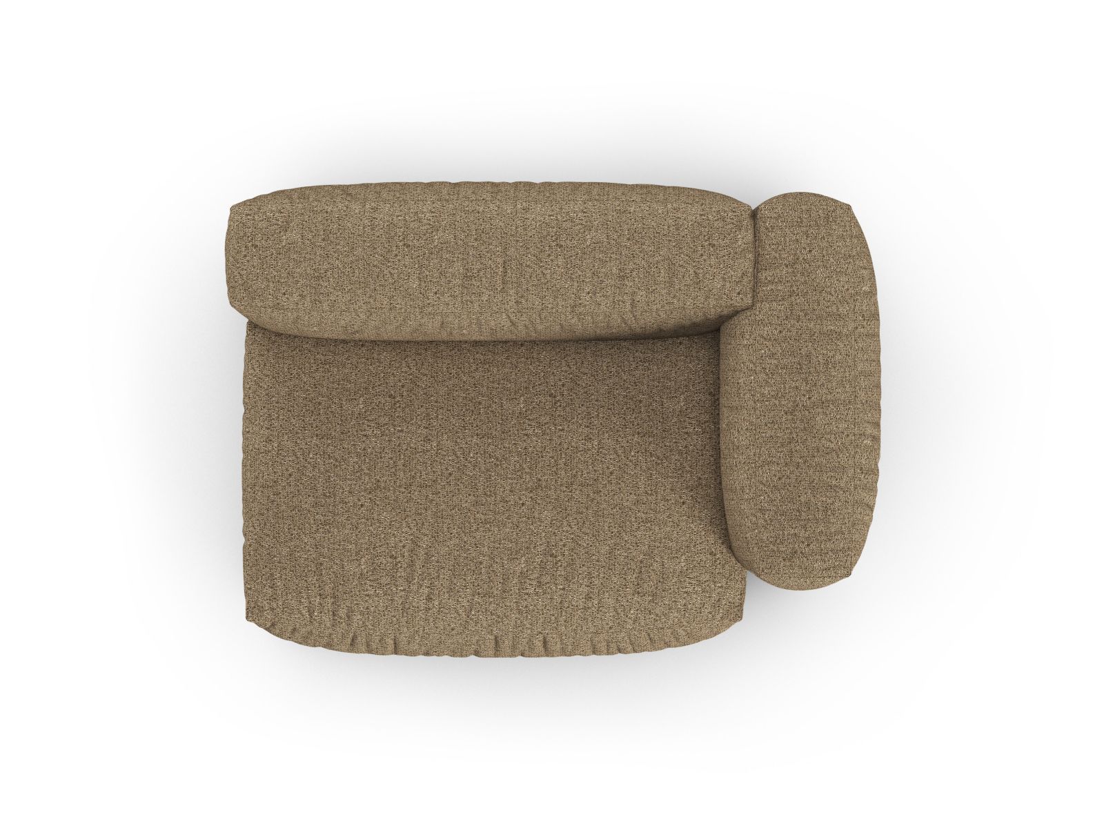 Right Double Seat XL, "Martina", 1 Seat, 160x120x75