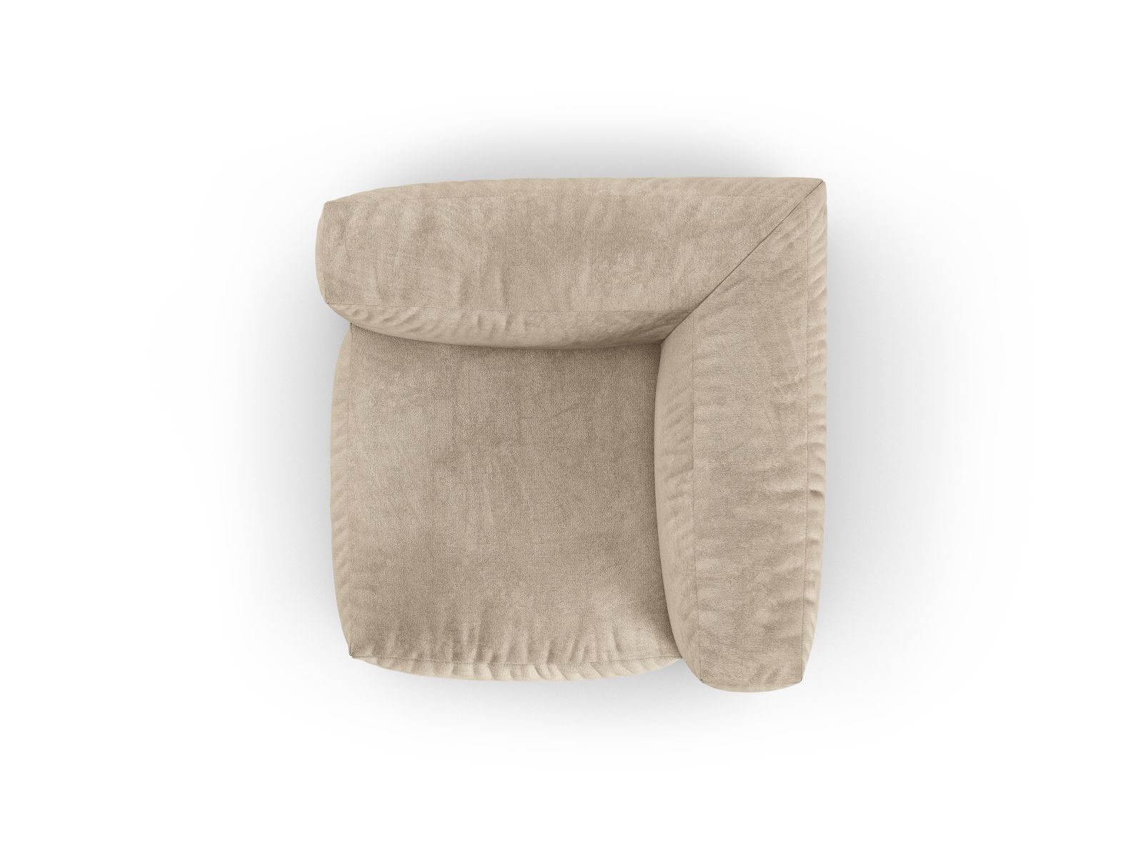 Corner Modul XL, "Martina", 1 Seat, 120x120x75
