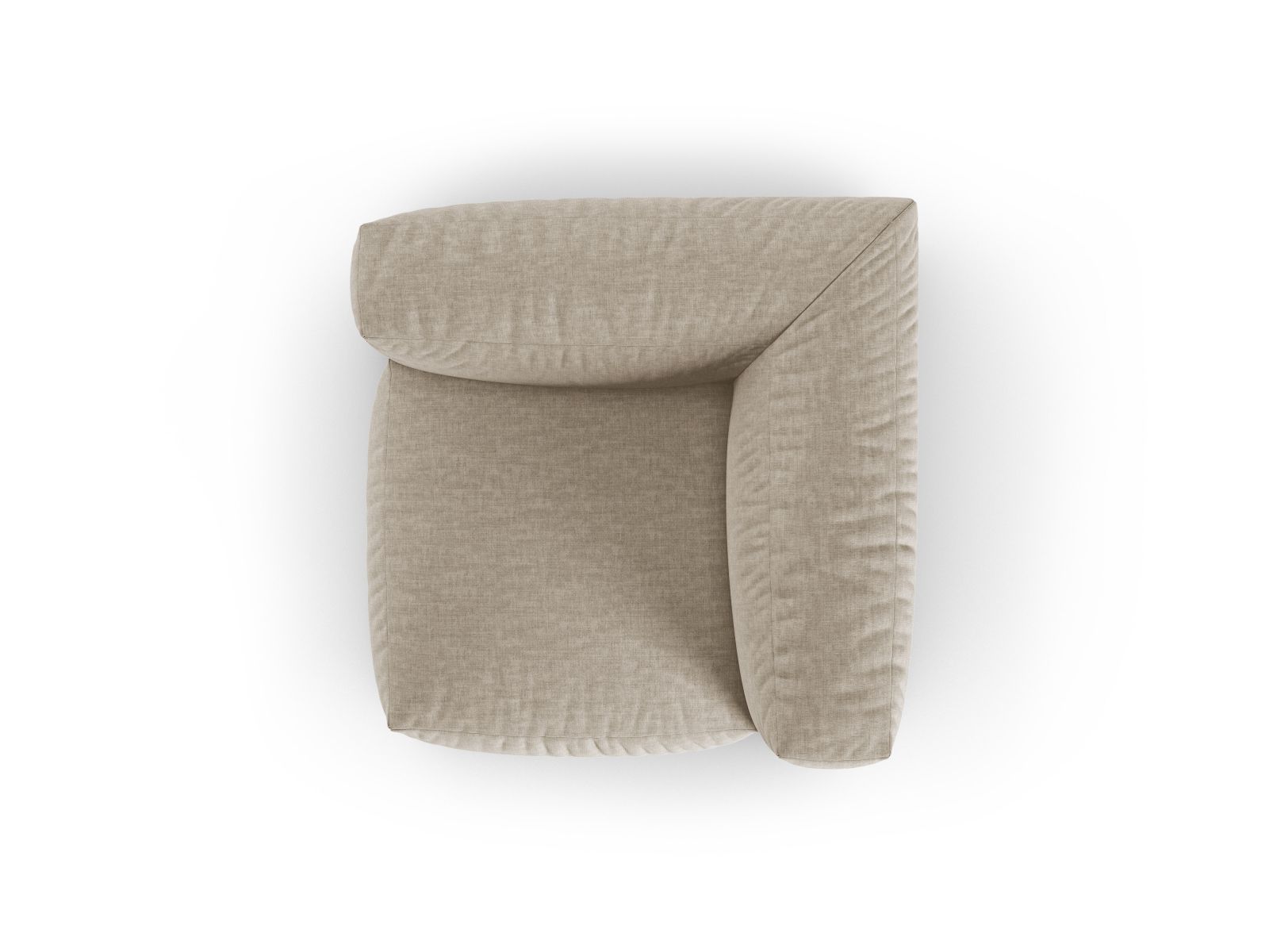 Corner Modul XL, "Martina", 1 Seat, 120x120x75