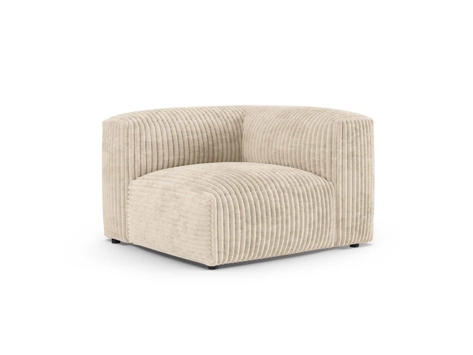 Corner Modul XL, "Martina", 1 Seat, 120x120x75