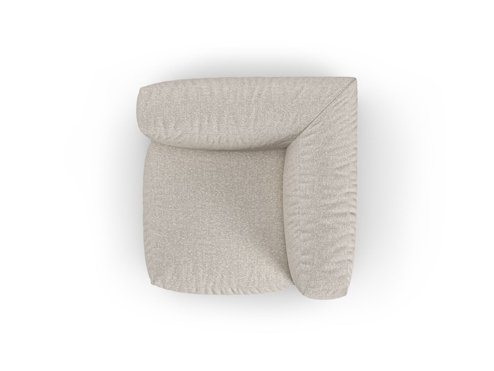 Corner Modul XL, "Martina", 1 Seat, 120x120x75