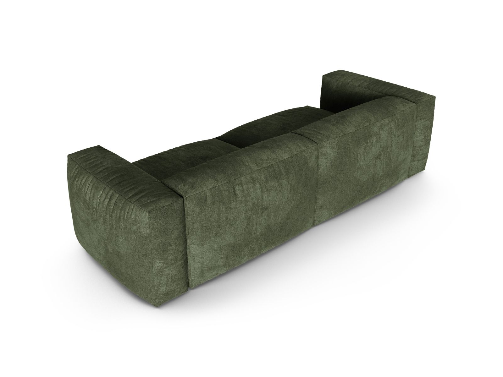 Velvet Modular Sofa XL, "Martina", 3 Seats, 240x120x75