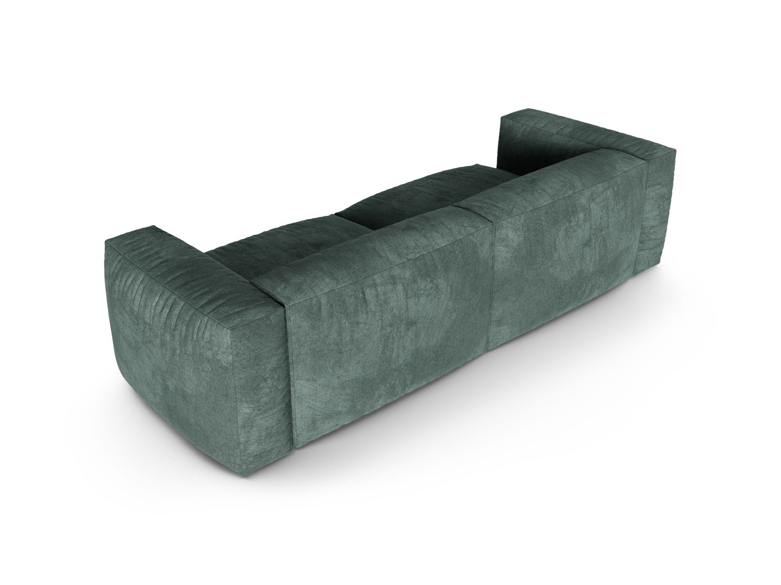 Velvet Modular Sofa XL, "Martina", 3 Seats, 240x120x75