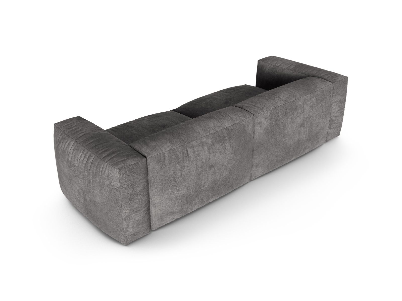 Velvet Modular Sofa XL, "Martina", 3 Seats, 240x120x75