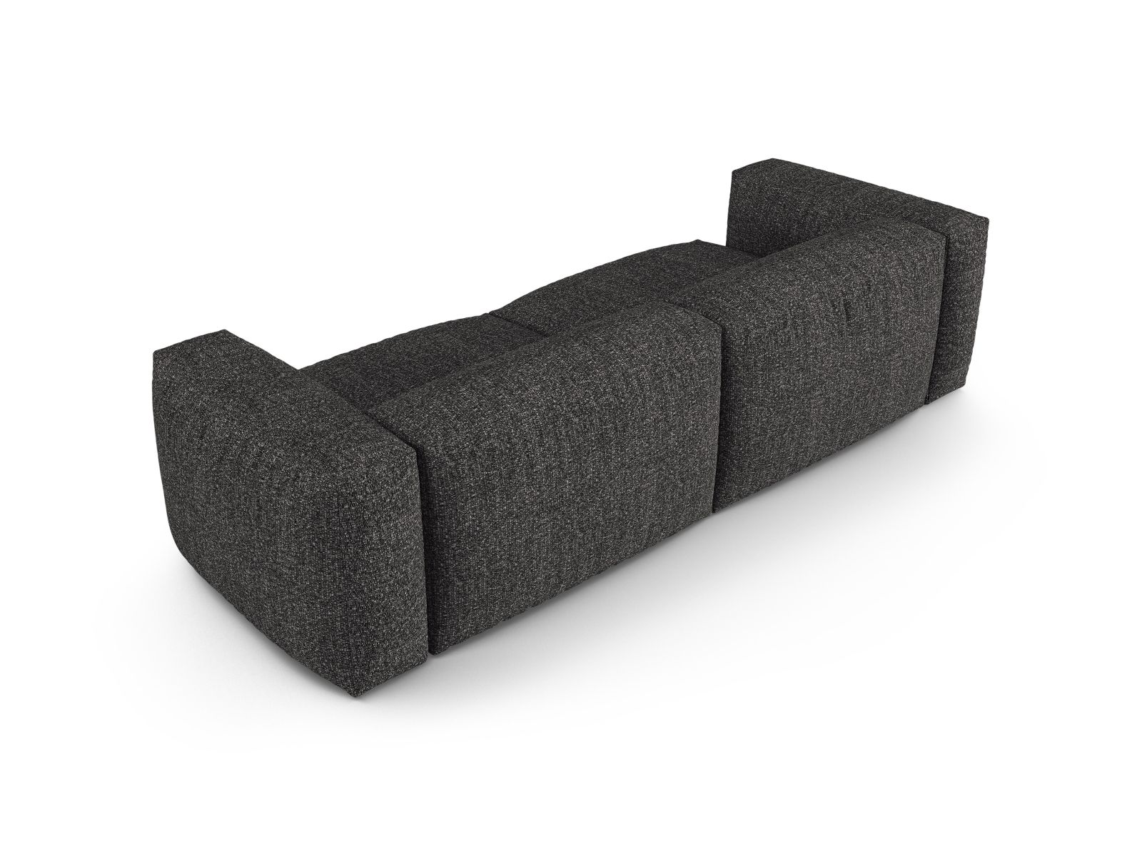 Boucle Modular Sofa XL, "Martina", 3 Seats, 240x120x75