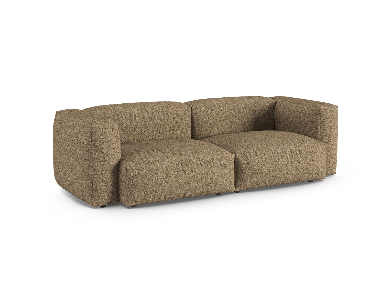 Boucle Modular Sofa XL, "Martina", 3 Seats, 240x120x75