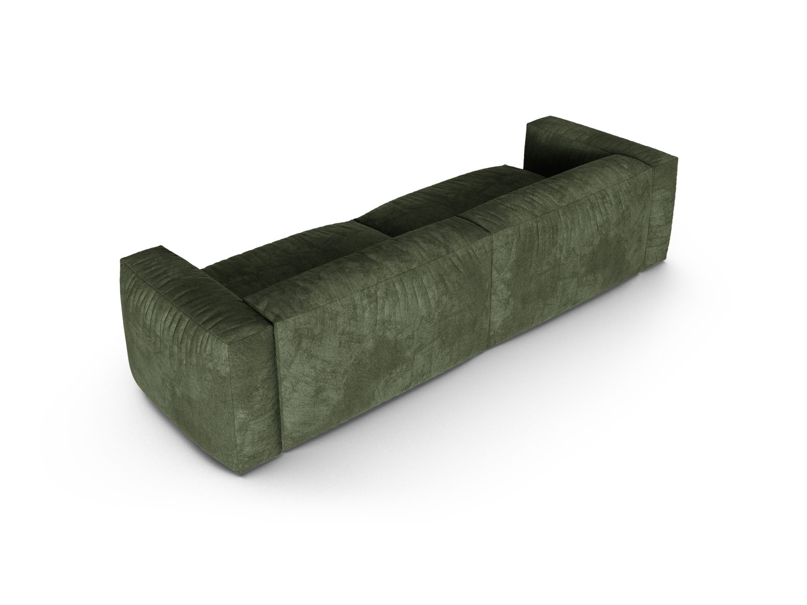 Velvet Modular Sofa XL, "Martina", 4 Seats, 320x120x75