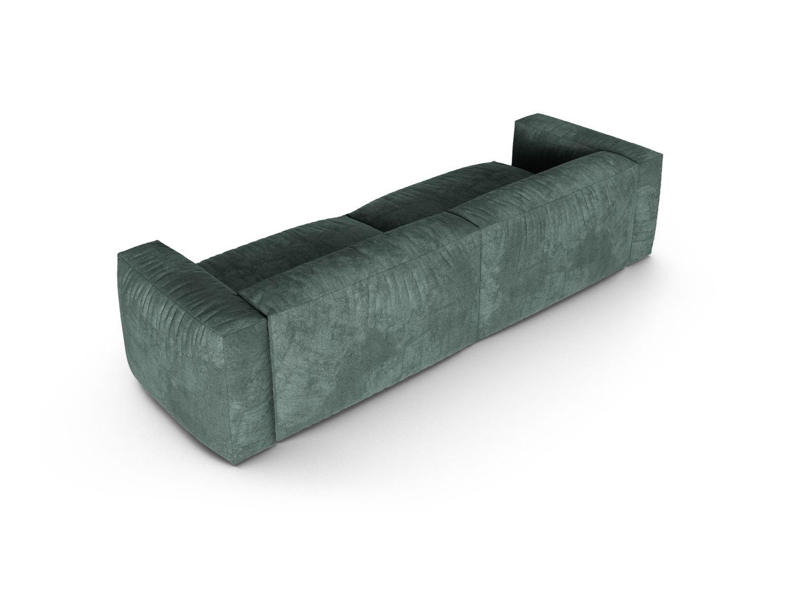 Velvet Modular Sofa XL, "Martina", 4 Seats, 320x120x75