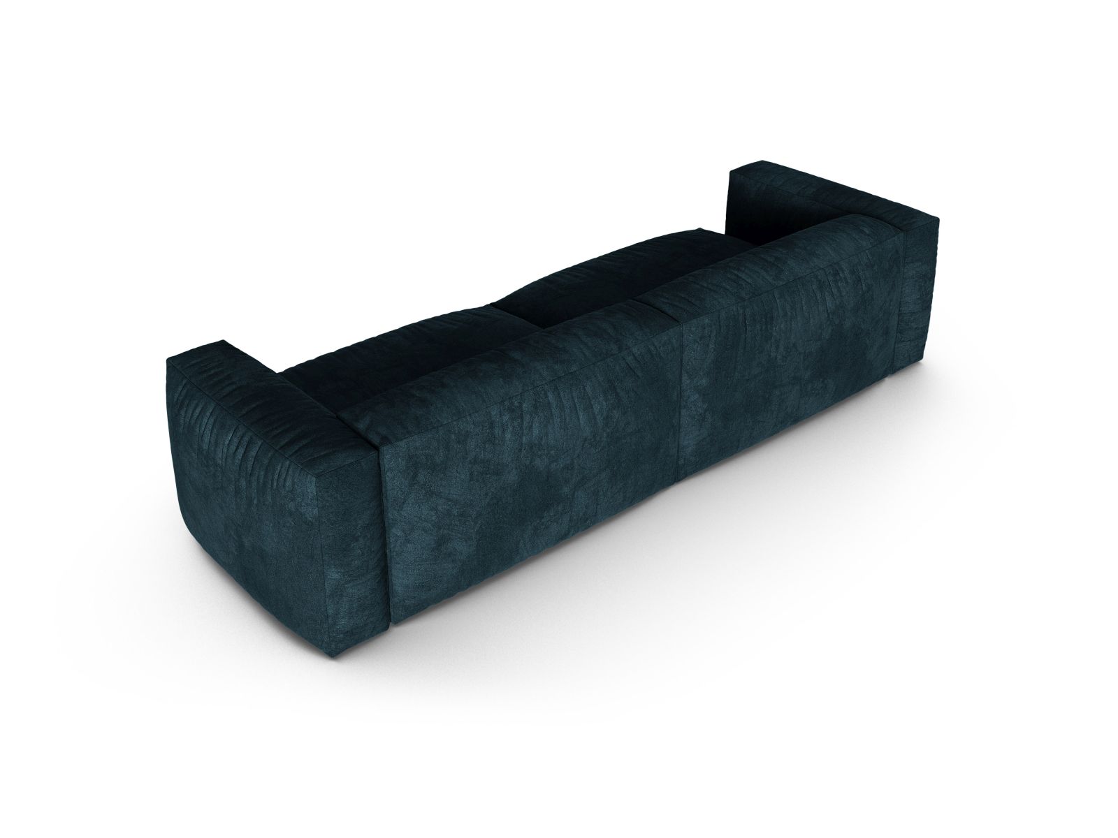 Velvet Modular Sofa XL, "Martina", 4 Seats, 320x120x75