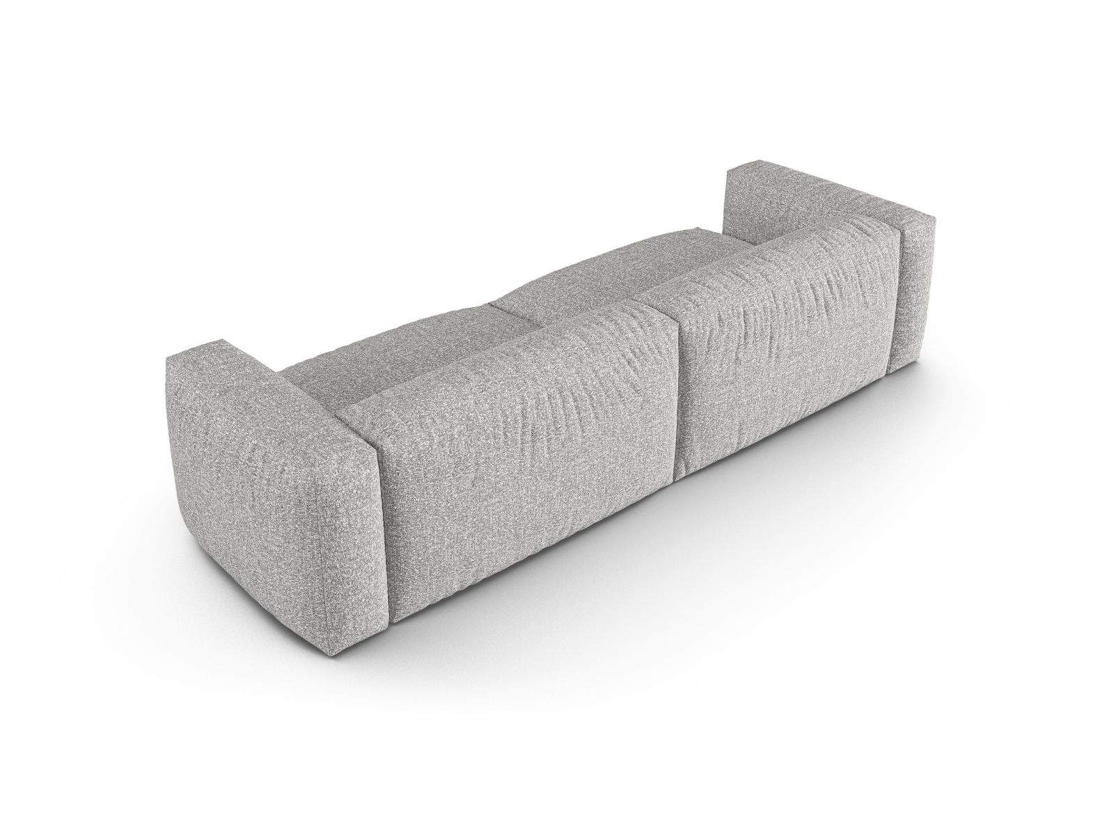 Boucle Modular Sofa XL, "Martina", 4 Seats, 320x120x75