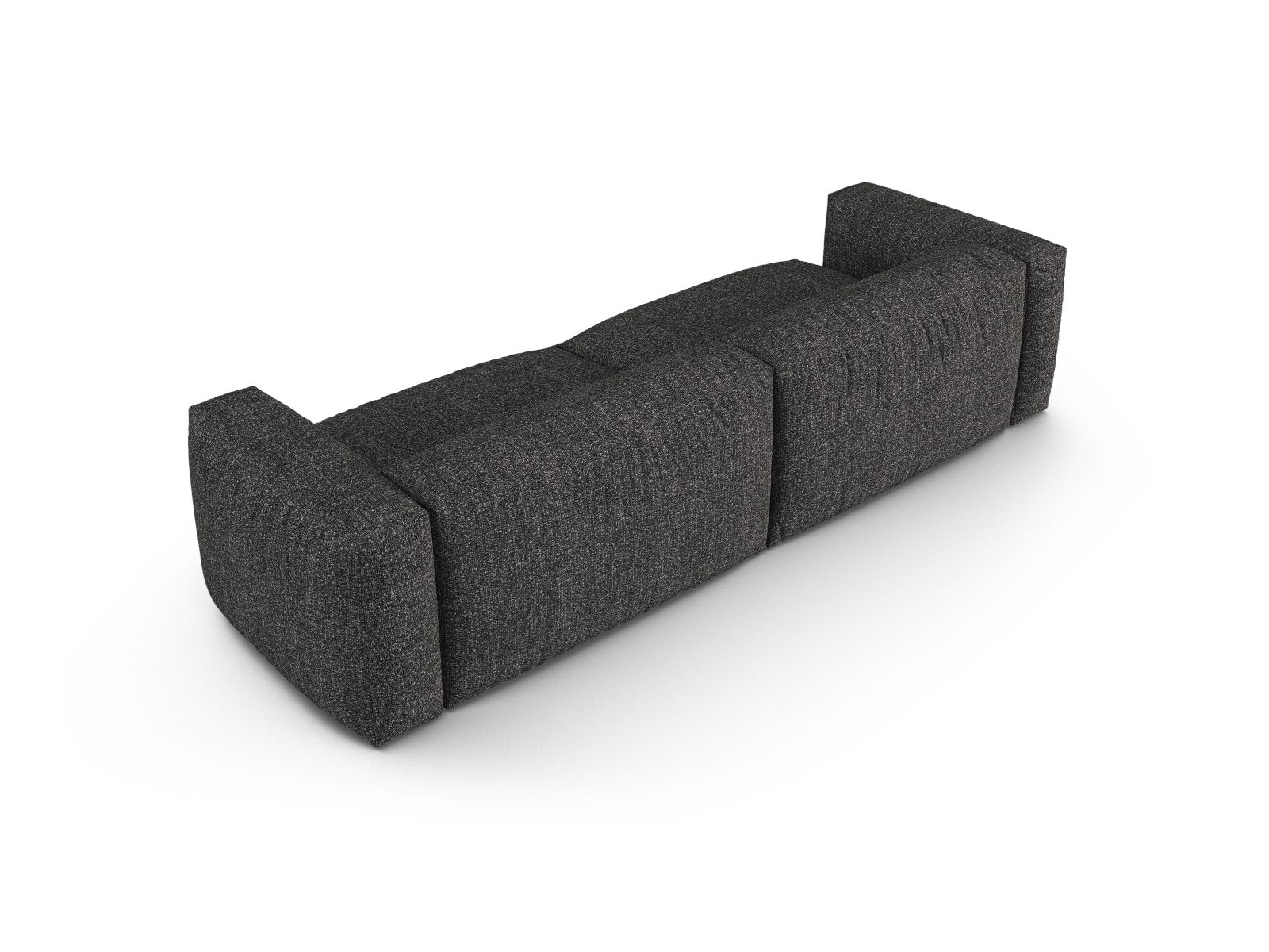 Boucle Modular Sofa XL, "Martina", 4 Seats, 320x120x75