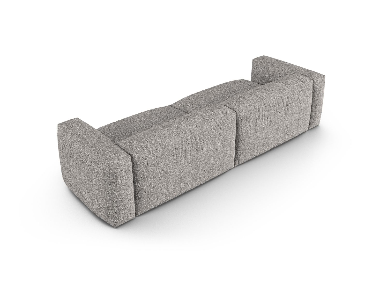 Boucle Modular Sofa XL, "Martina", 4 Seats, 320x120x75