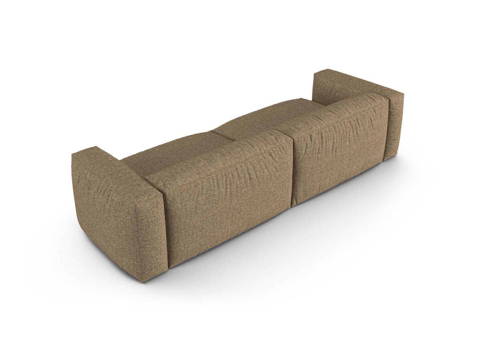 Boucle Modular Sofa XL, "Martina", 4 Seats, 320x120x75