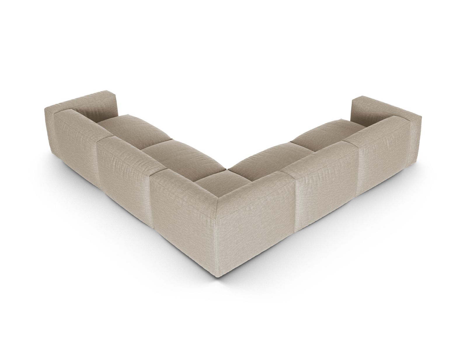 Modular Symmetrical Corner Sofa XL, "Martina", 5 Seats, 330x330x75