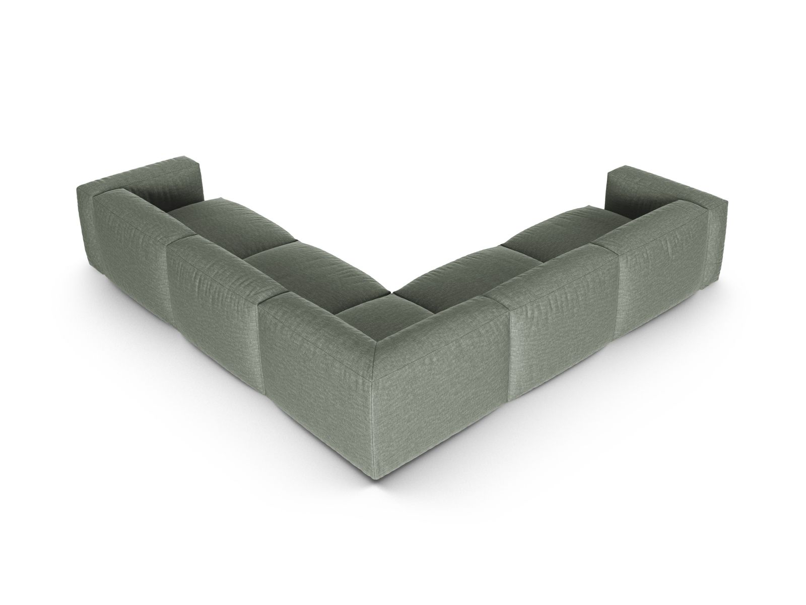 Modular Symmetrical Corner Sofa XL, "Martina", 5 Seats, 330x330x75