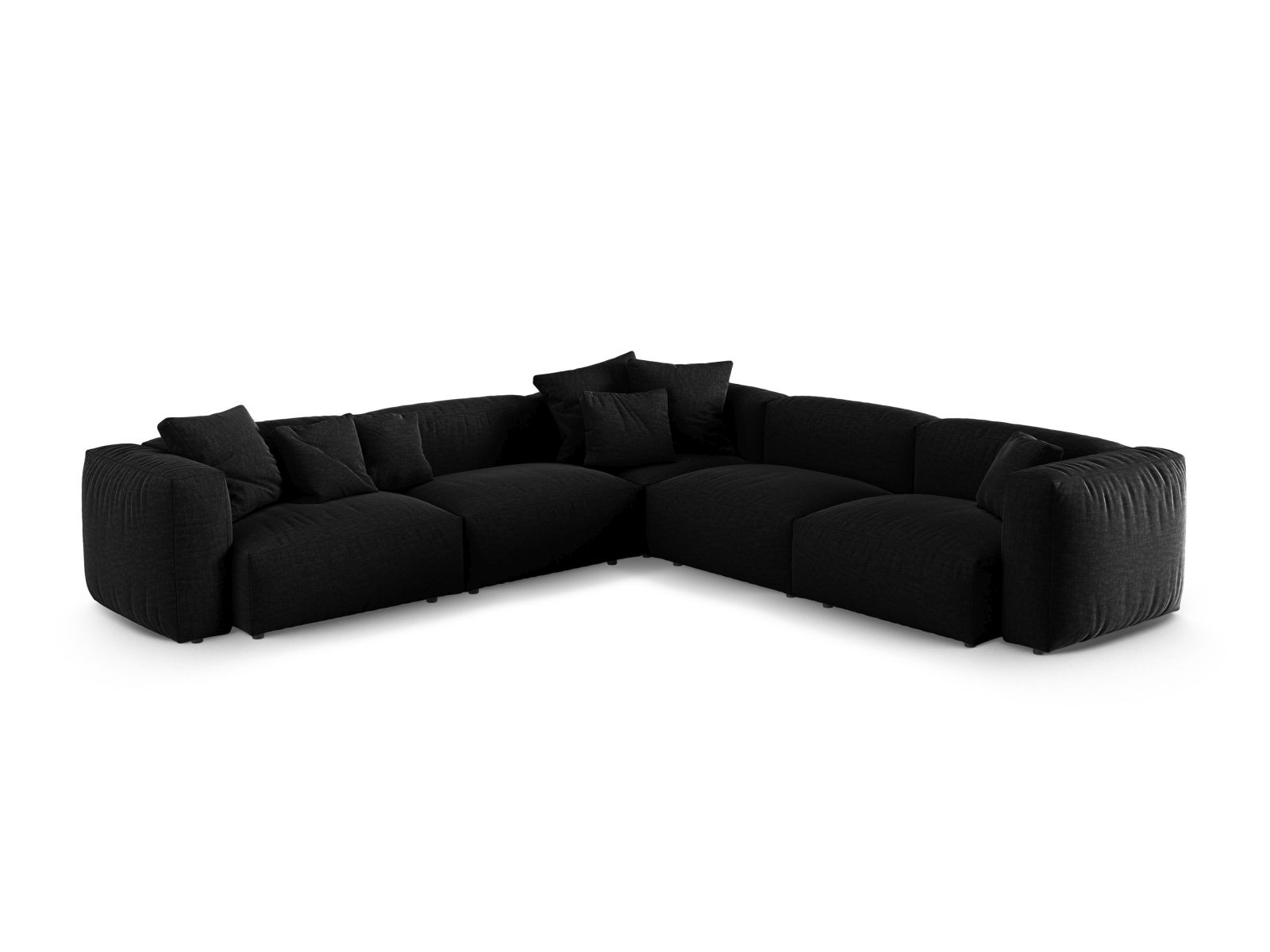 Modular Symmetrical Corner Sofa XL, "Martina", 5 Seats, 330x330x75