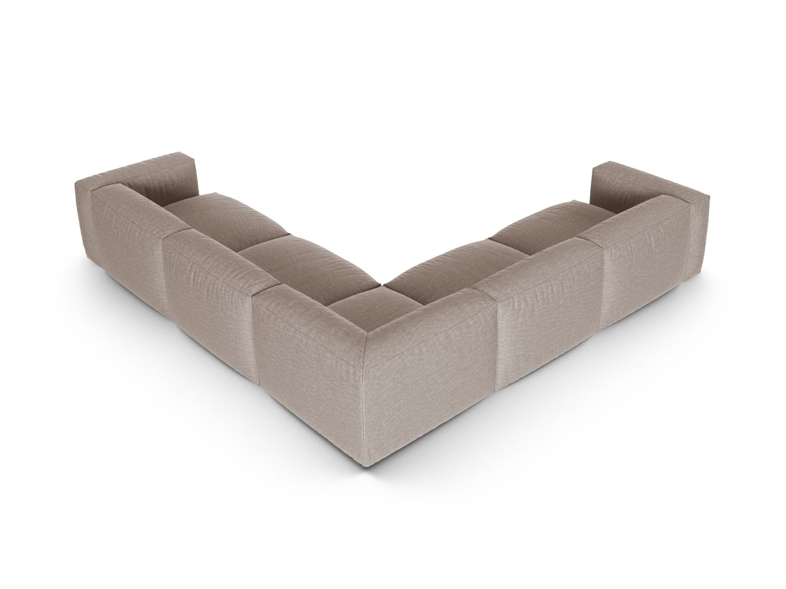 Modular Symmetrical Corner Sofa XL, "Martina", 5 Seats, 330x330x75