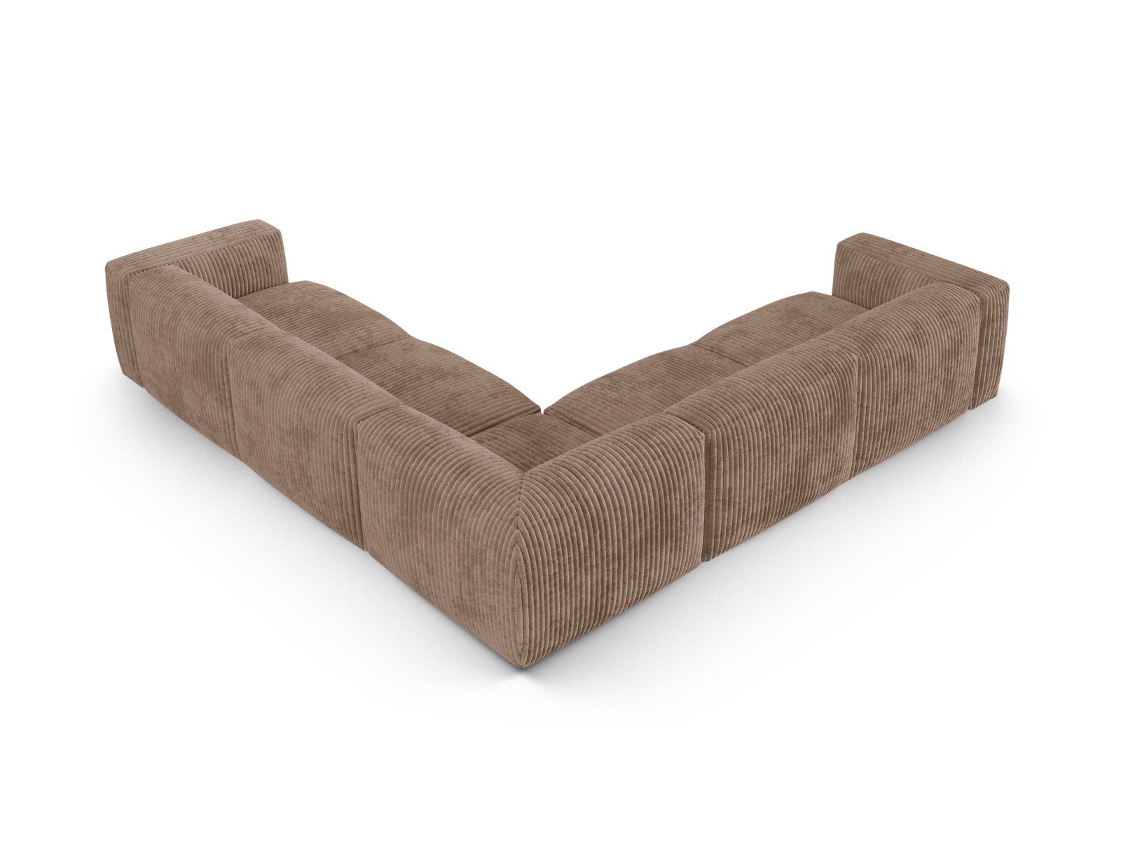 Modular Symmetrical Corner Sofa XL, "Martina", 5 Seats, 330x330x75