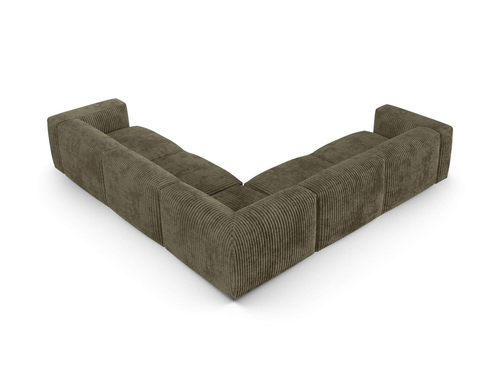 Modular Symmetrical Corner Sofa XL, "Martina", 5 Seats, 330x330x75