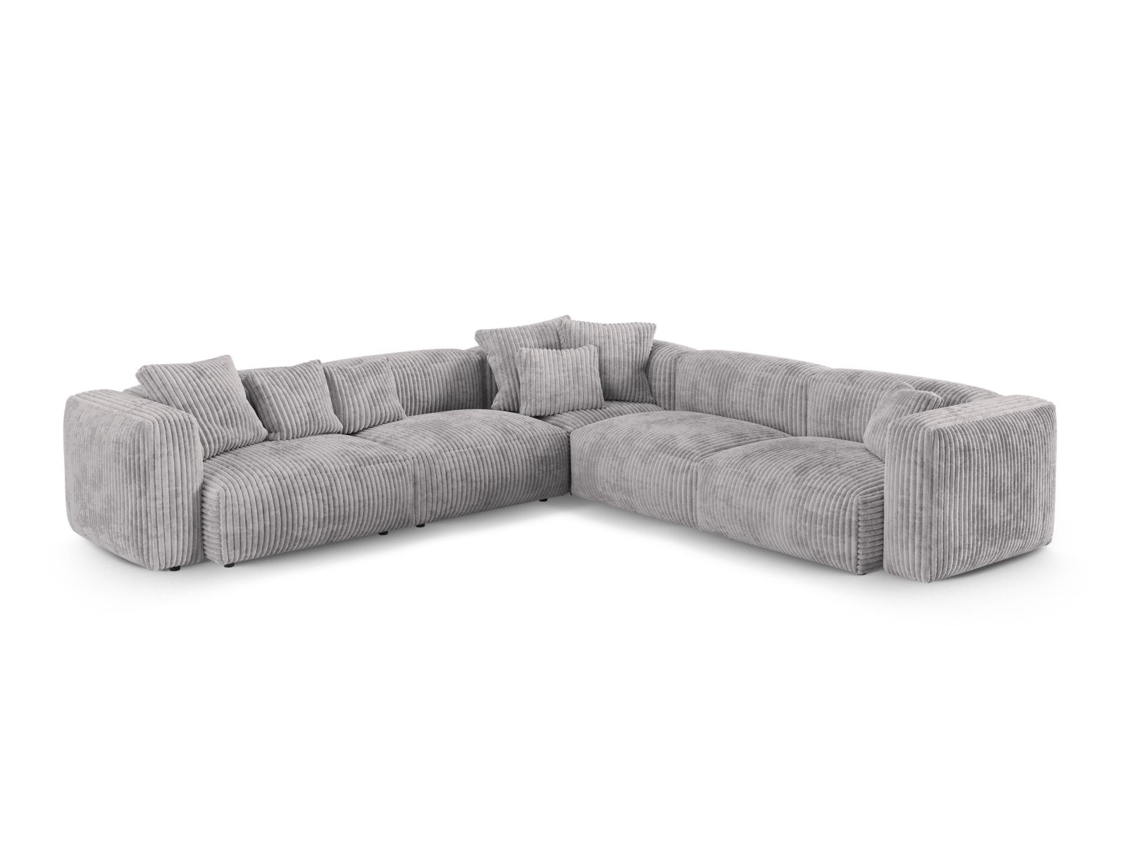 Modular Symmetrical Corner Sofa XL, "Martina", 5 Seats, 330x330x75