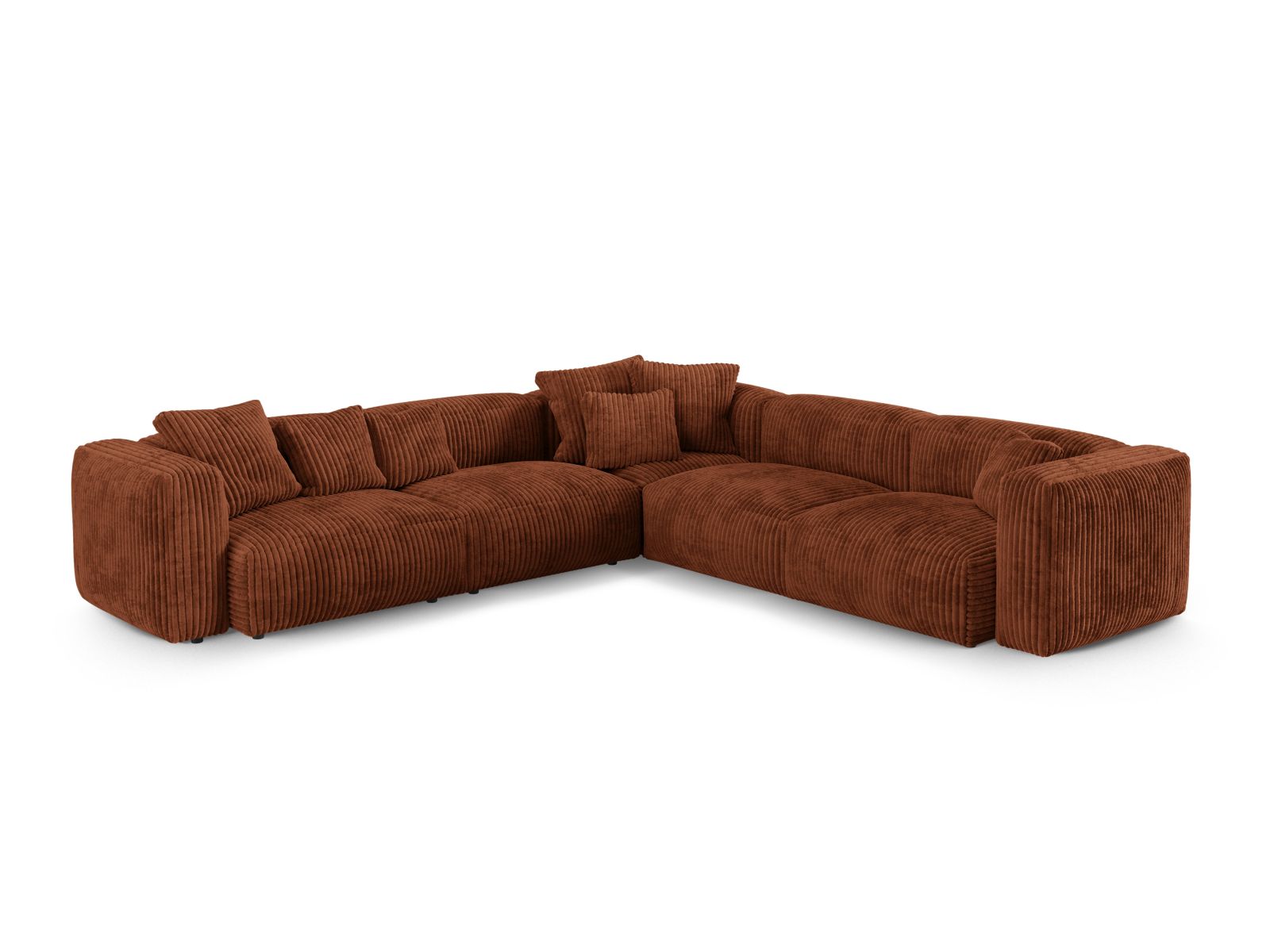 Modular Symmetrical Corner Sofa XL, "Martina", 5 Seats, 330x330x75