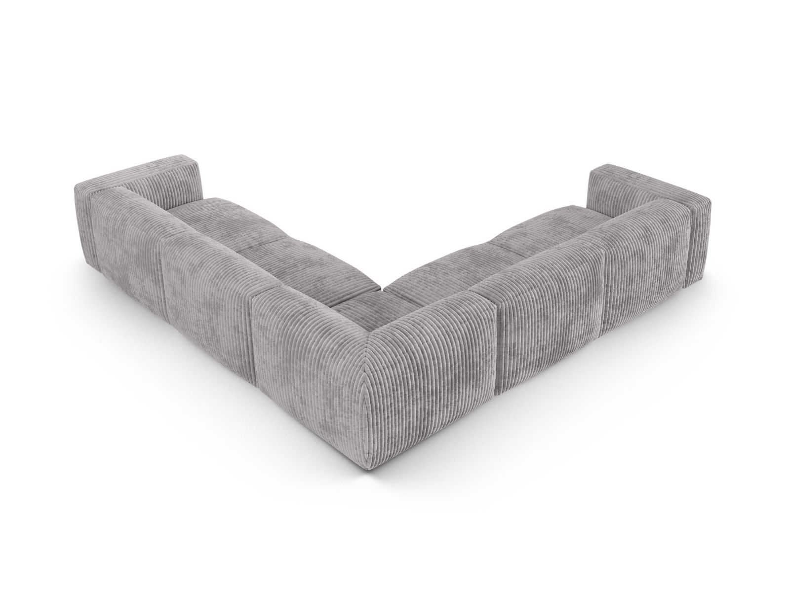 Modular Symmetrical Corner Sofa XL, "Martina", 5 Seats, 330x330x75