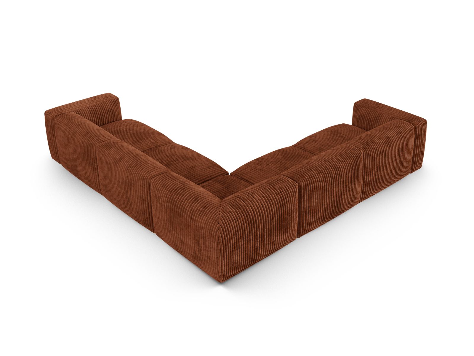 Modular Symmetrical Corner Sofa XL, "Martina", 5 Seats, 330x330x75
