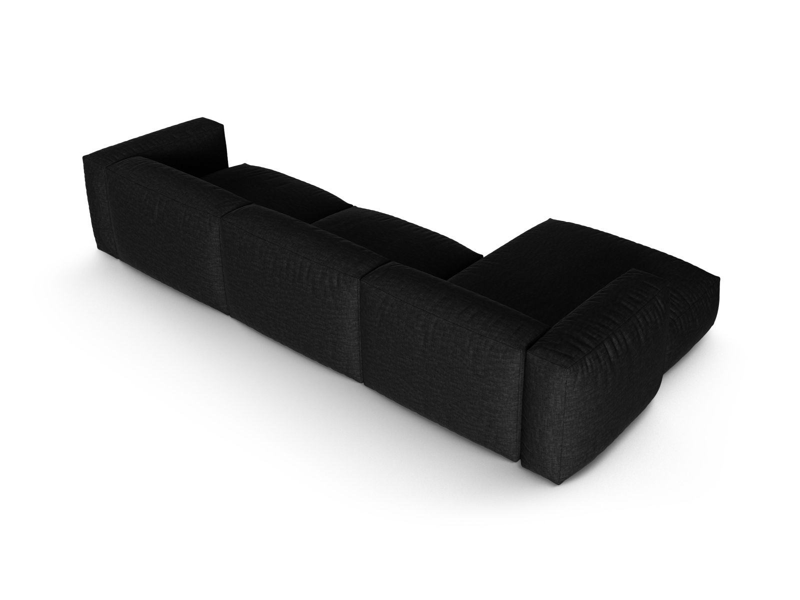 Modular Left Corner Sofa XL, "Martina", 3 Seats, 330x176x75