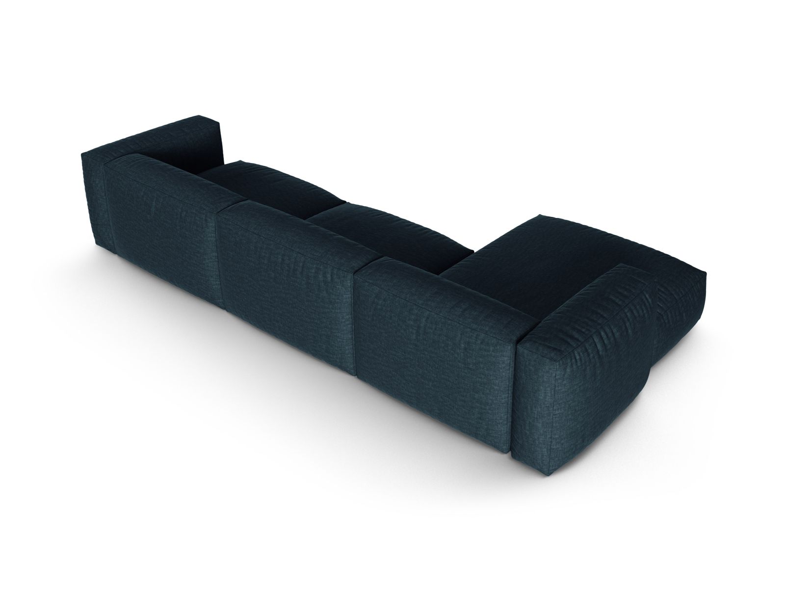 Modular Left Corner Sofa XL, "Martina", 3 Seats, 330x176x75