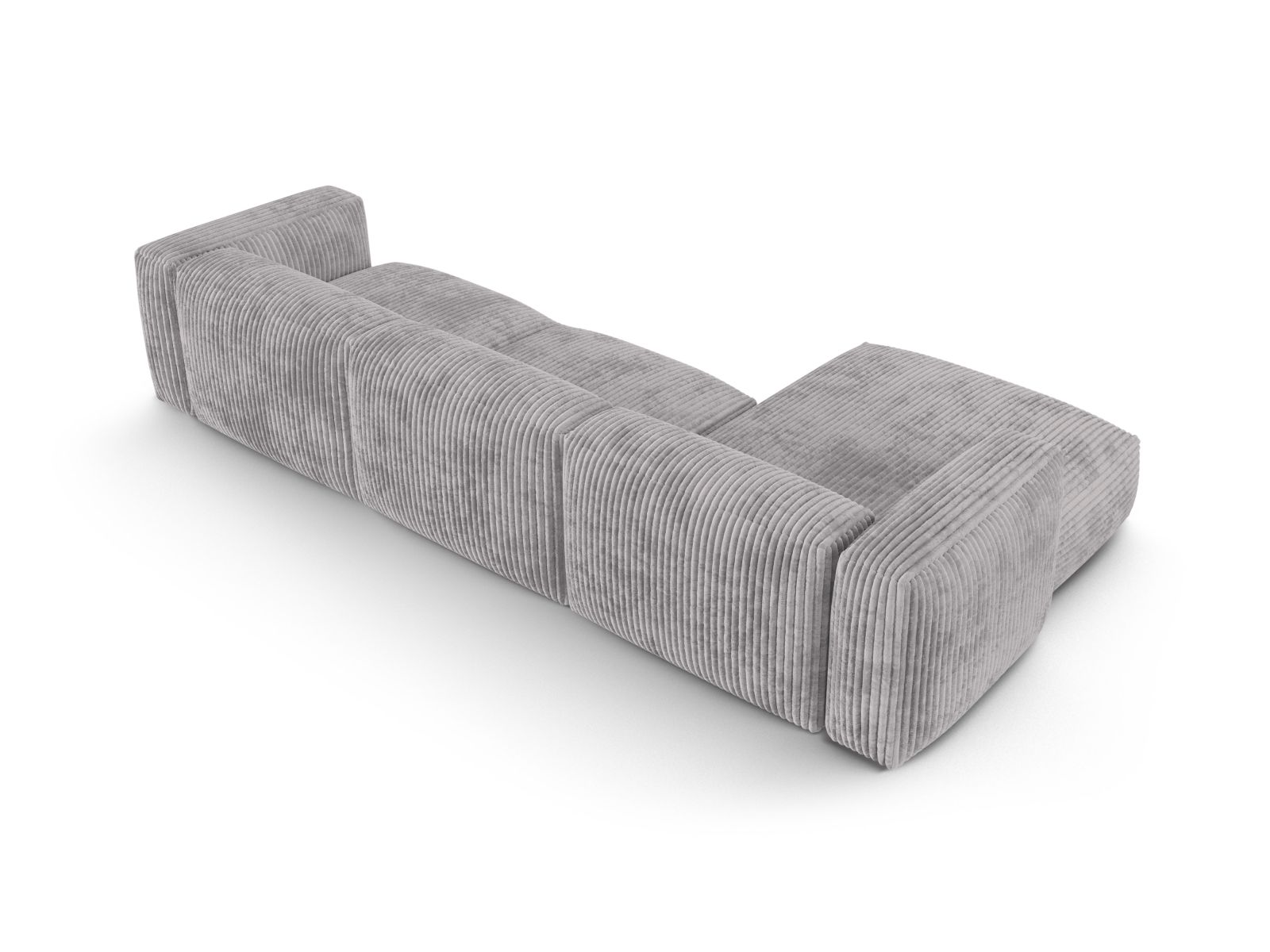 Modular Left Corner Sofa XL, "Martina", 3 Seats, 330x176x75