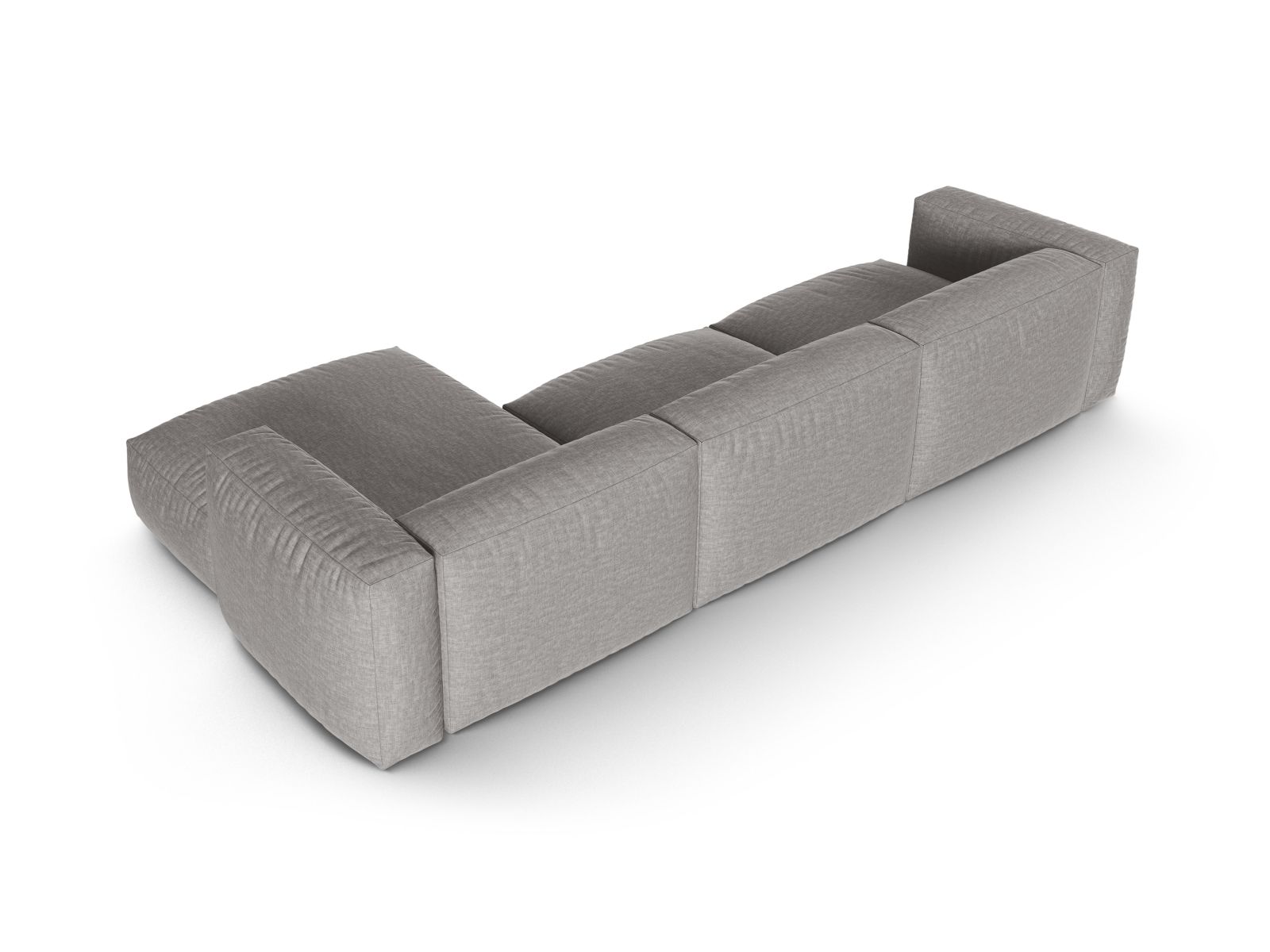 Modular Right Corner Sofa XL, "Martina", 3 Seats, 330x176x75