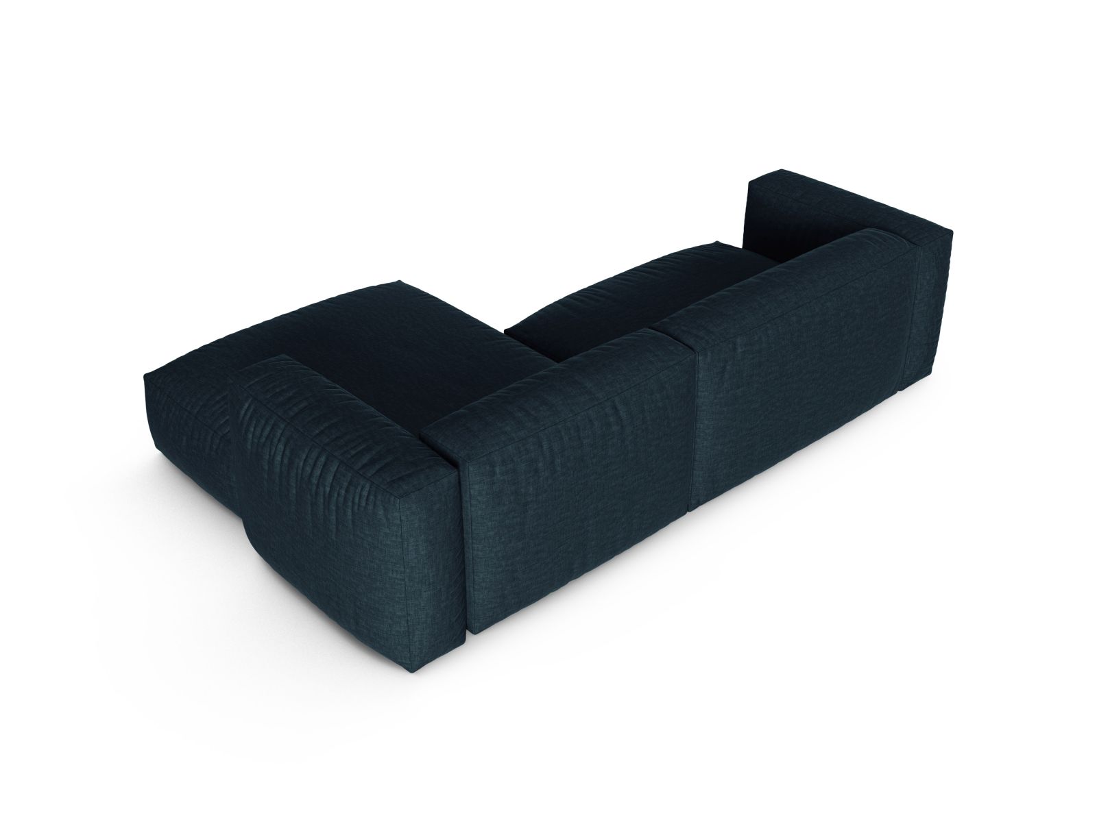 Modular Right Corner Sofa XL, "Martina", 2 Seats, 280x176x75