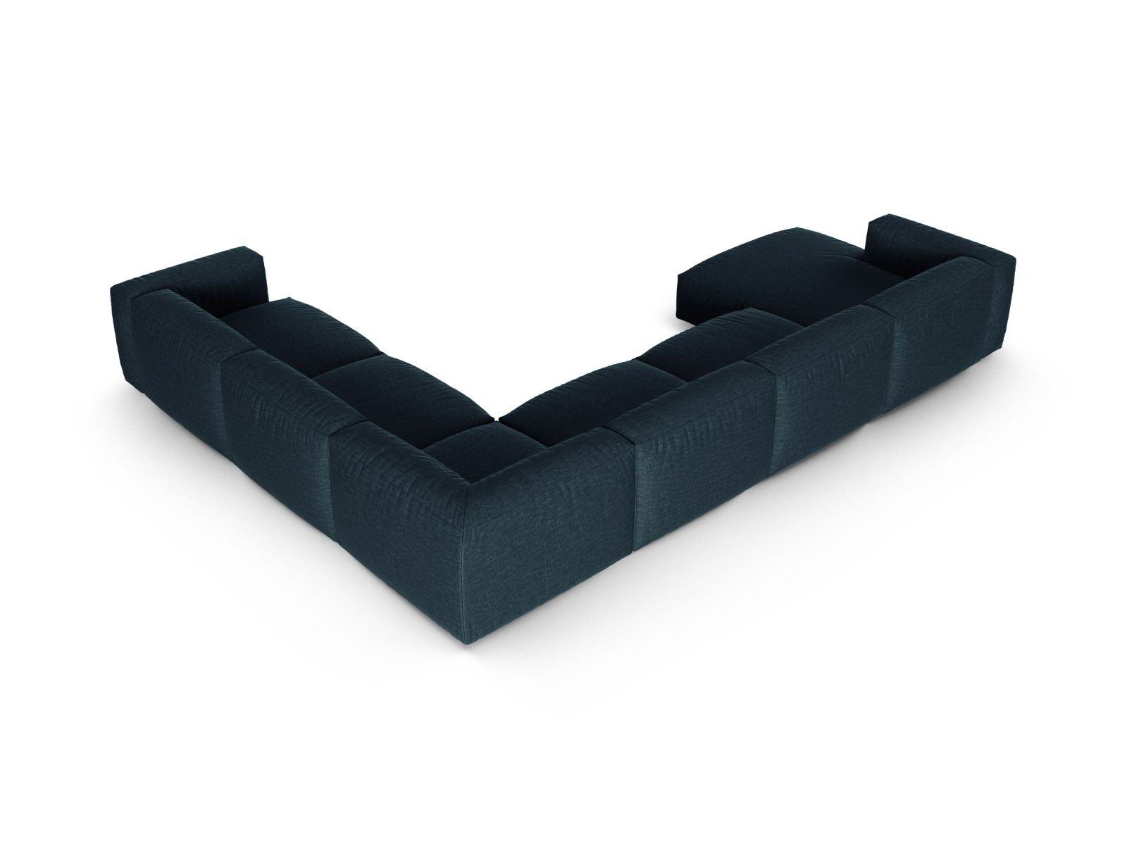 Modular Right Corner Sofa XL, "Martina", 6 Seats, 420x330x75